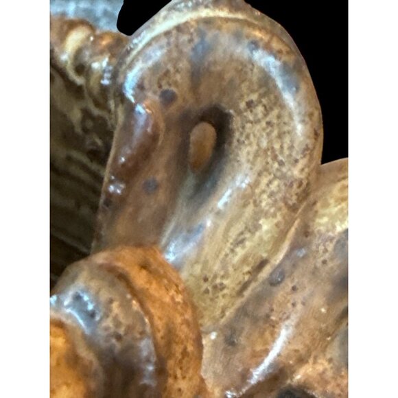 Handcrafted Ceramic Pitcher Textured Design & Rustic Finish One of a kind - Picture 10 of 12